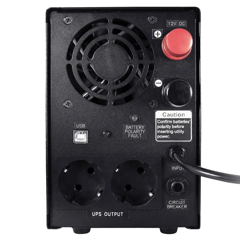 Источник бесперебойного питания PCM INF-500 Черный
