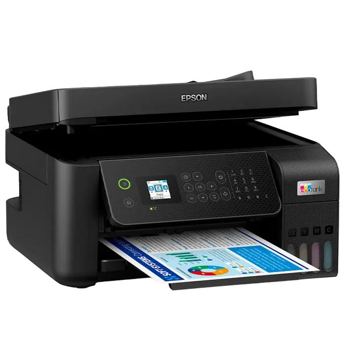 Струйный МФУ Epson EcoTank L5290 Цветной A4 Черный