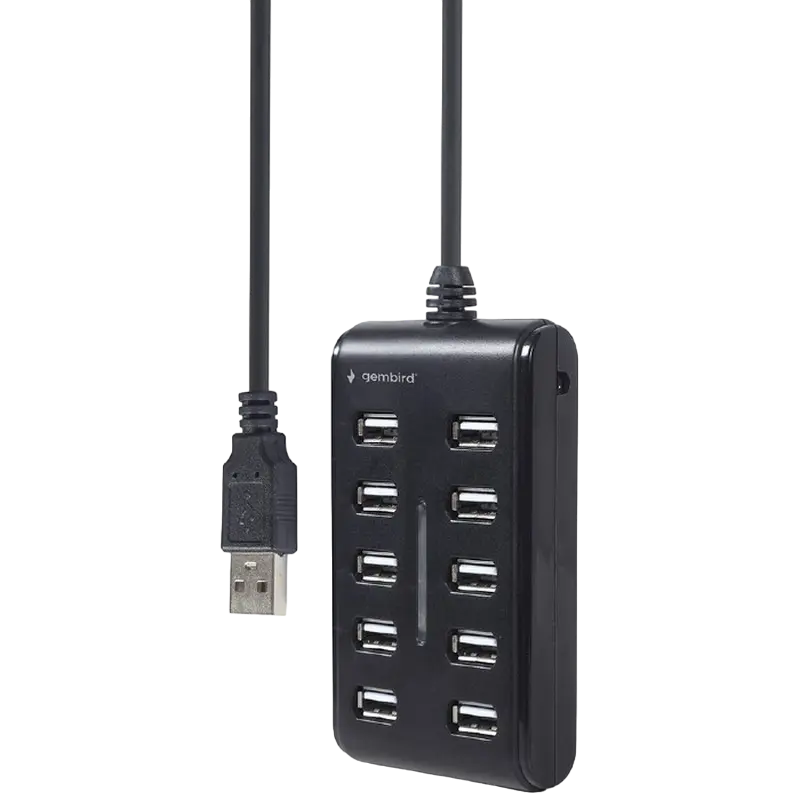 Adaptor Hub Gembird UHB-U2P10P-01 Negru