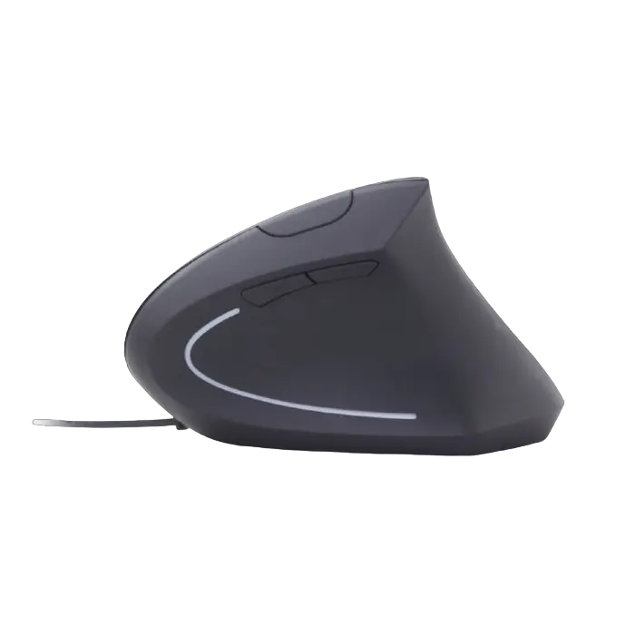 Мышь Gembird MUS-ERGO-01 Проводное Чёрный