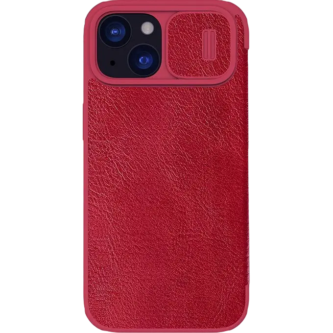 Чехол книжка Nillkin Apple iPhone 15 Qin Pro Qin Pro Красный