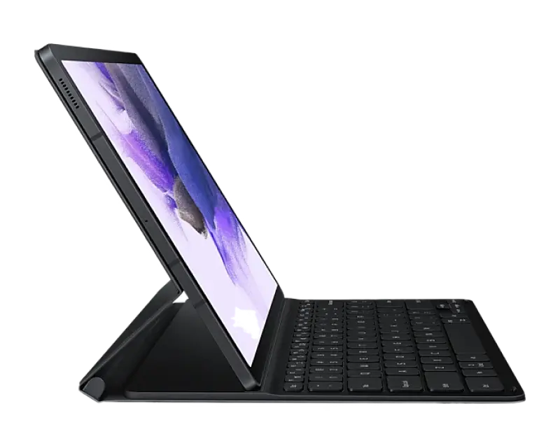 Чехол для планшета Samsung Galaxy Tab S7+ Book Cover Keyboard Slim 12.4" Чёрный