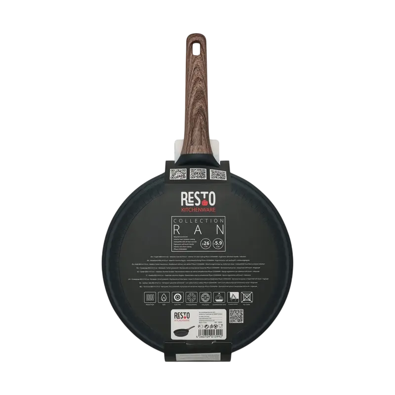 Сковорода RESTO Ran RAN Чёрный