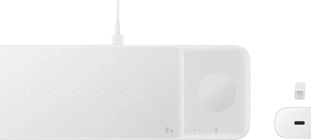 Беспроводная зарядка Samsung Trio EP-P6300 Белый