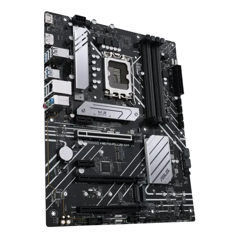 Материнская плата ASUS PRIME H670-PLUS D4 LGA1700 ATX