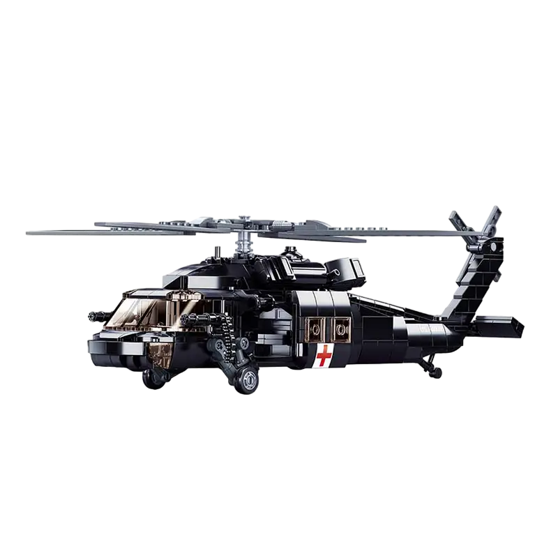 Конструктор Sluban Model Bricks - Black Hawk Разноцветный