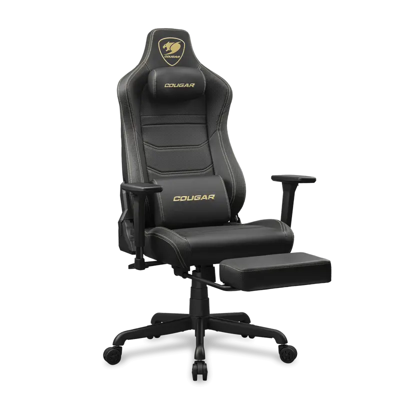 Игровое кресло Cougar Armor EVO S Искусственная кожа Черный | Золотистый