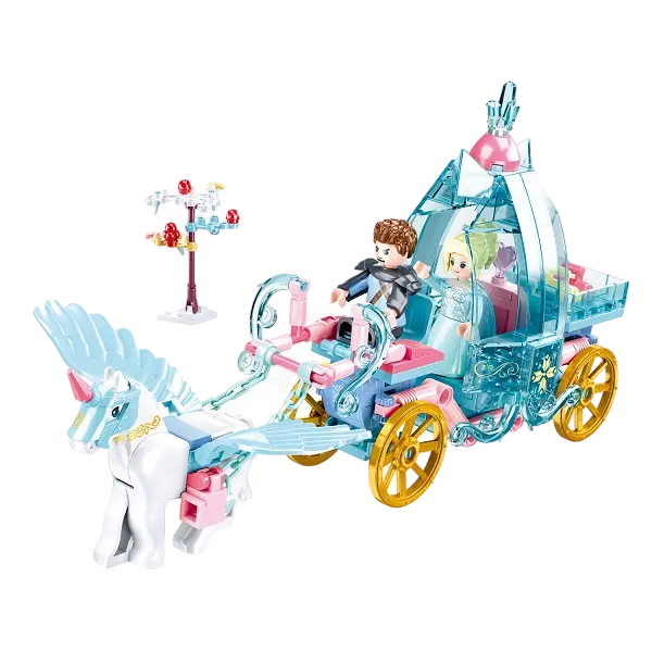 Конструктор Sluban Fairy Tales of Winter - Carriage Разноцветный