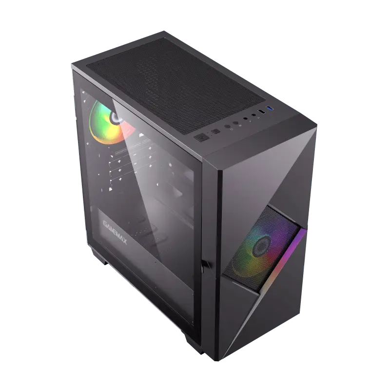 Компьютерный корпус Gamemax CYCLOPS Midi-Tower Черный