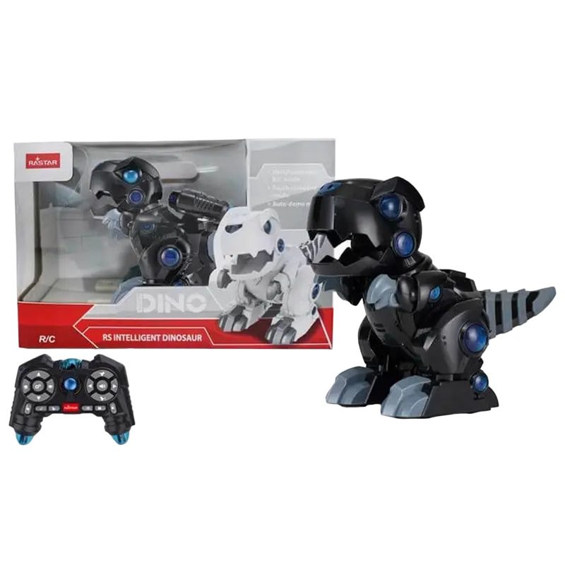 Jucărie cu telecomandă Rastar Dinosaur Infrared Negru