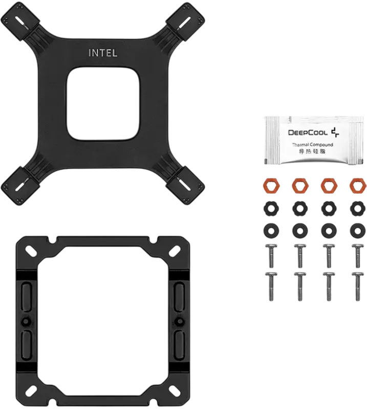 Кулер для процессора Deepcool AG500 BK ARGB V2 120 мм