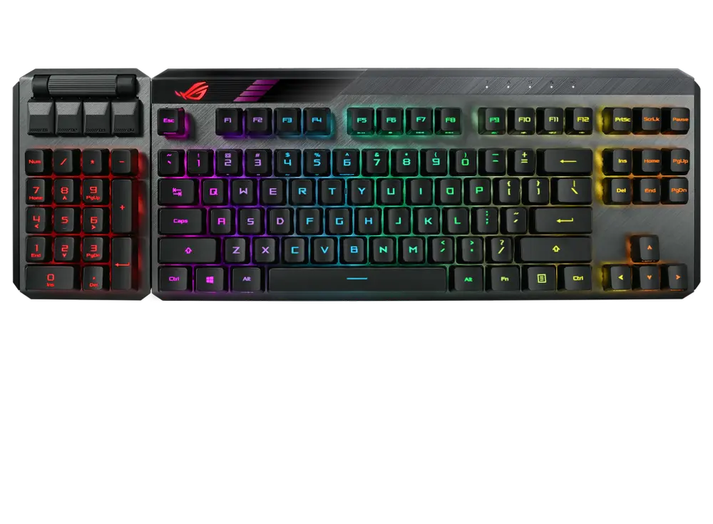 Tastatură ASUS ROG Claymore II Mecanic Negru