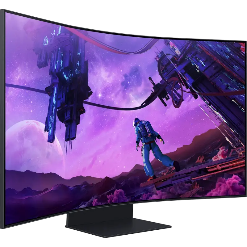 Игровой монитор Samsung Odyssey Ark S55BG970NI Чёрный