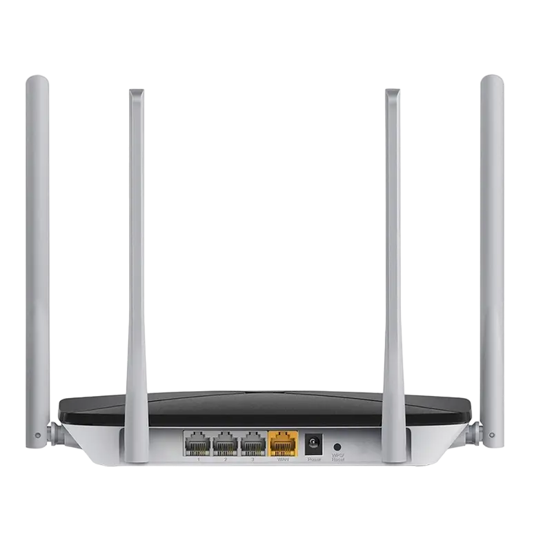 Router fără fir MERCUSYS AC12 Negru