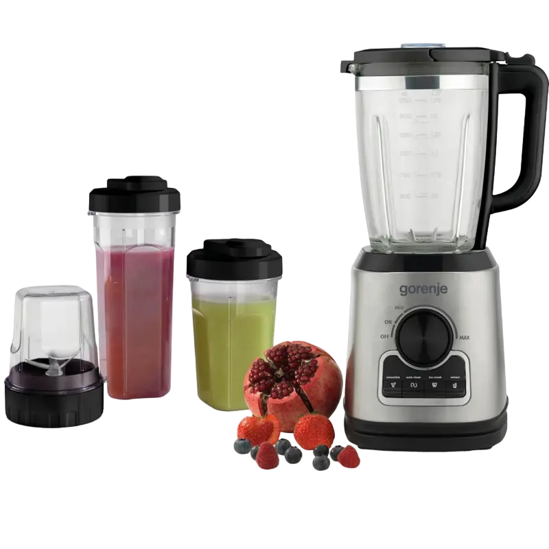Стационарный блендер Gorenje B1400BE Чёрный | Нержавеющая сталь