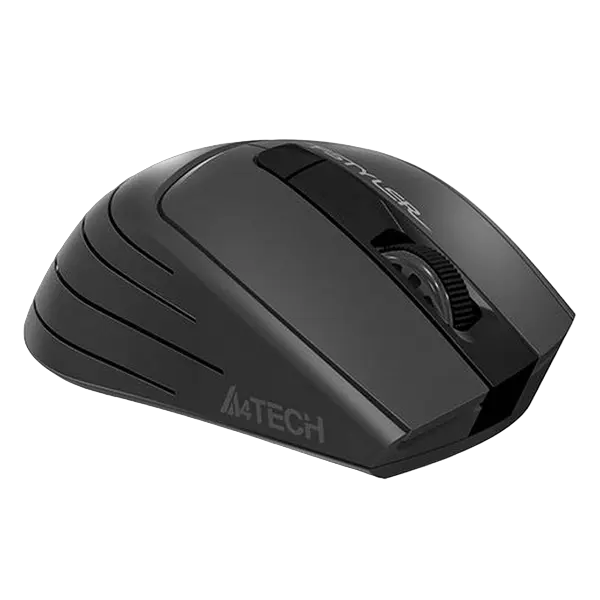 Беcпроводная мышь A4Tech FG30 Беспроводное Чёрный/Серый