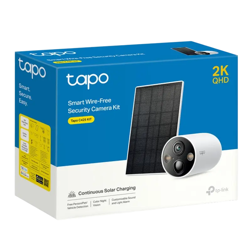 Камера видеонаблюдения TP-LINK Tapo C425 KIT Белый