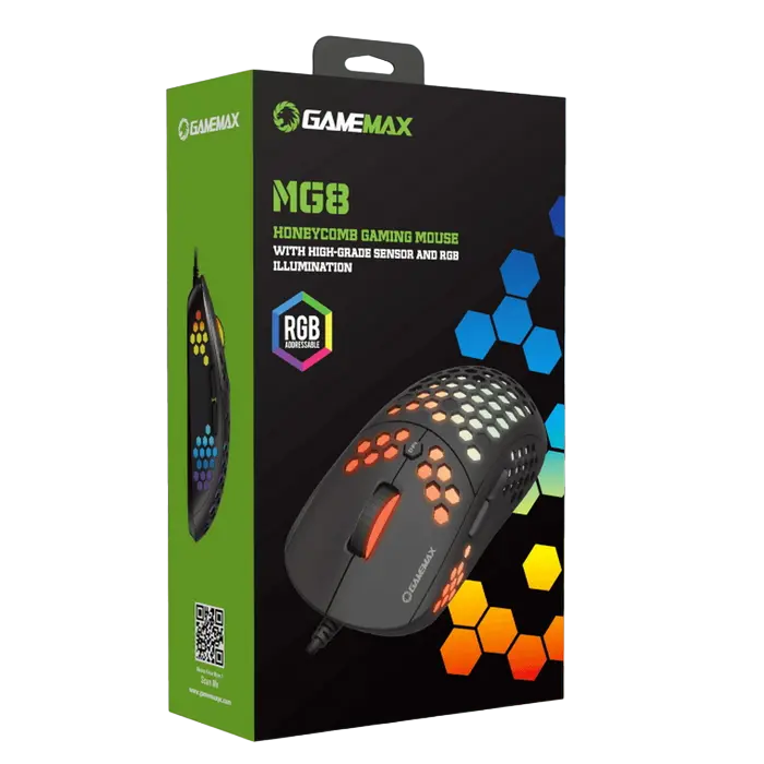Игровая мышь Gamemax MG8 Проводное Чёрный