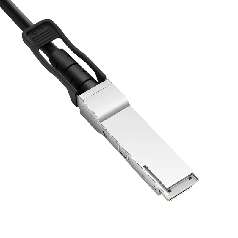 Кабель прямого подключения Gigaligth QSFP-H40G-CU1M Черный