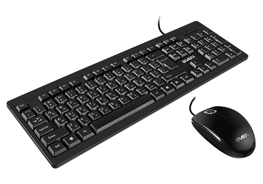 Клавиатура и мышь SVEN KB-S320C Мембрана Черный