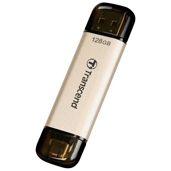 USB Flash накопитель Transcend JetFlash 930C 128ГБ Gold
