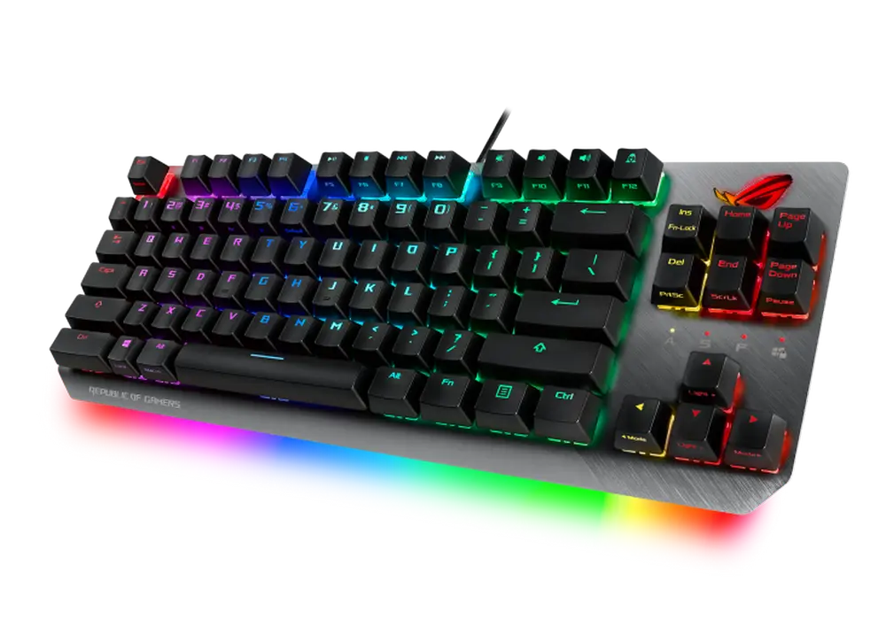 Tastatură ASUS ROG Strix Scope TKL Mecanic Negru