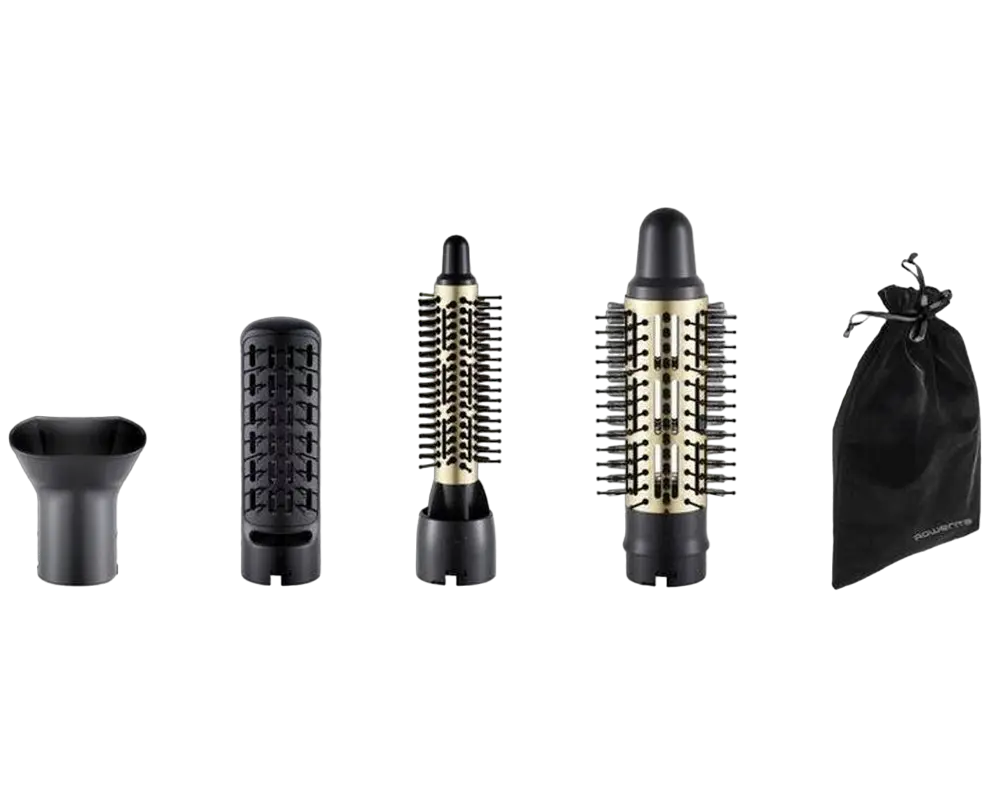 Фен-щётка Rowenta Express Style Черный/Золотой