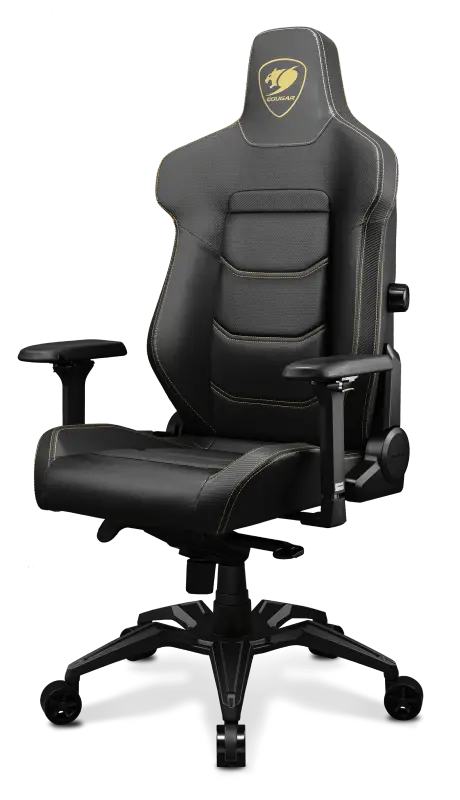 Игровое кресло Cougar ARMOR EVO ПВХ Кожа Черный/Золотой