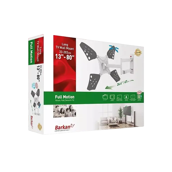 Suport pentru televizor BARKAN 3400LW Alb