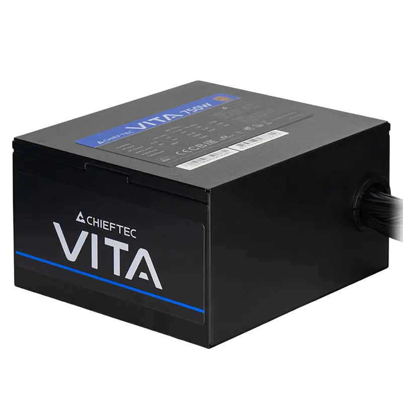 Tip Блок питания для компьютеров Chieftec Vita BPX-750-S ATX Черный