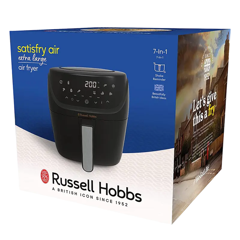 Аэрофритюрница Russell Hobbs Satisfry Черный