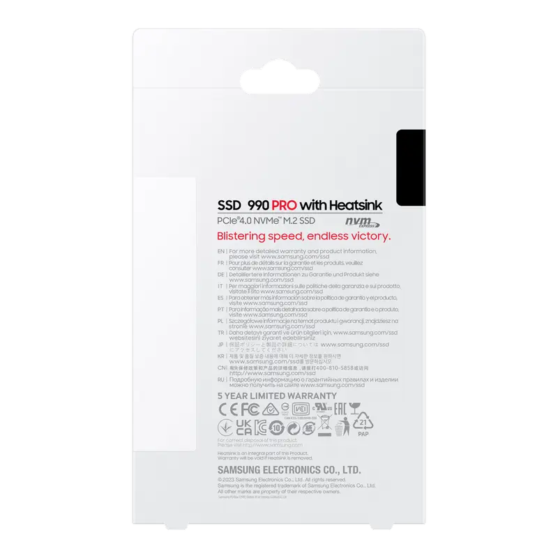 Unitate SSD Samsung 990 PRO PRO 990 4000GB