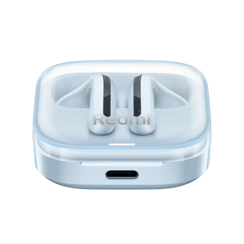 Căști Xiaomi Redmi Buds 6 Active Albastru Transparent