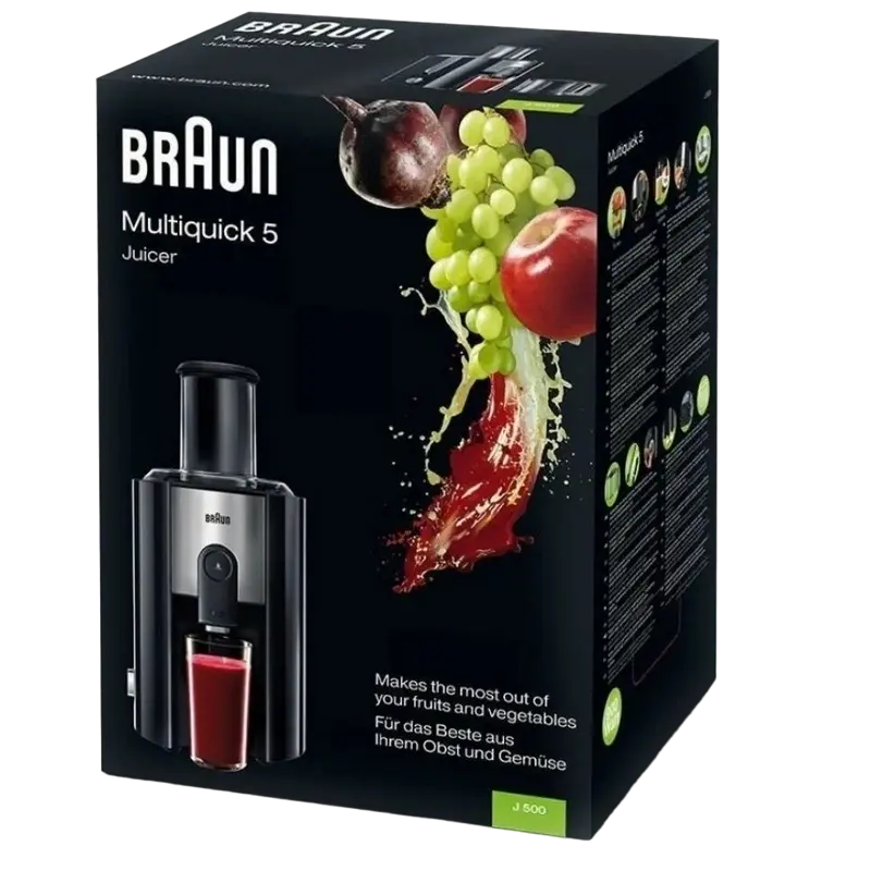 Соковыжималка Braun MultiQuick 5 Черный