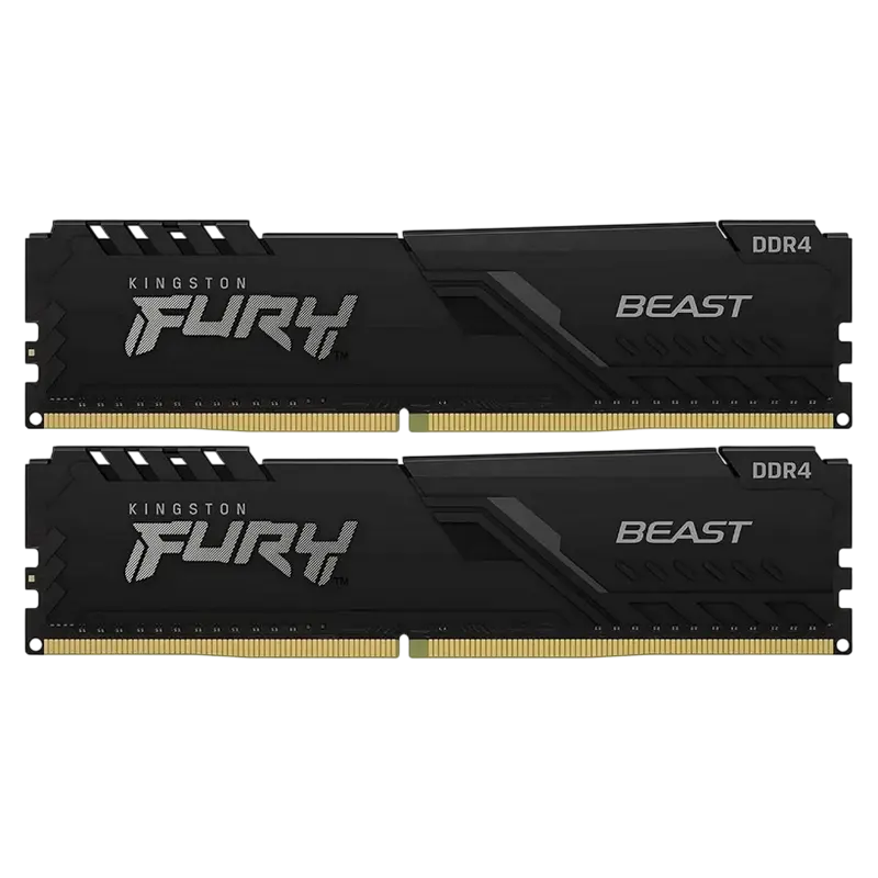Оперативная память Kingston FURY Beast FURY Beast 16 ГБ Чёрный
