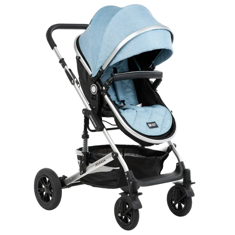 Коляска 3-в-1 Kikka Boo Amaia Синий