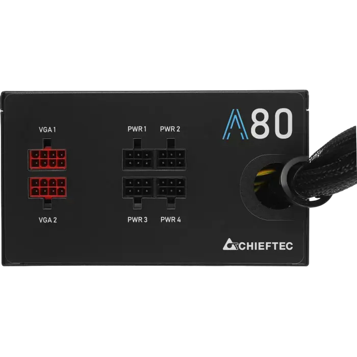 Tip Блок питания для компьютеров Chieftec CTG-650C A-80 Series ATX Черный