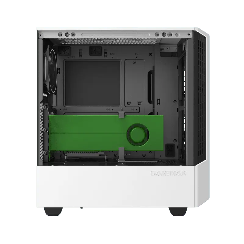 Компьютерный корпус Gamemax PANDA T802 WT Midi-Tower Белый