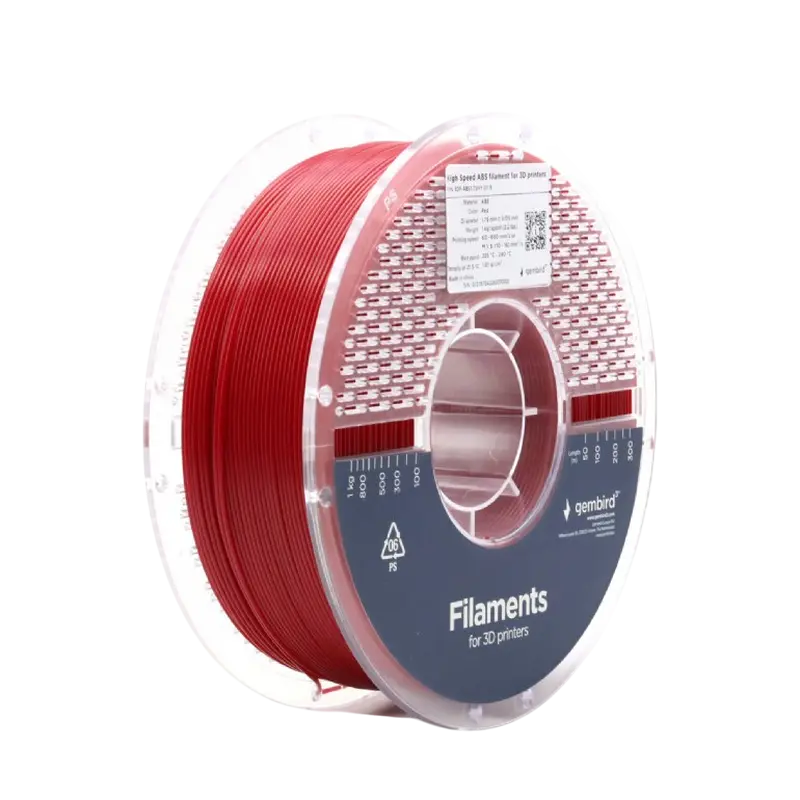 Нить для 3D-принтера Gembird 3DP-ABS1.75HY-01-R Красный