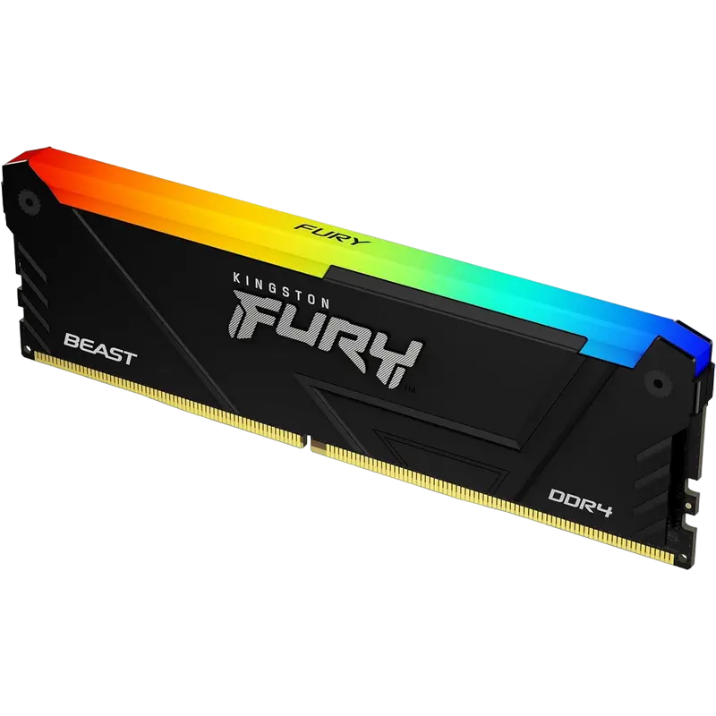 Memorie RAM Kingston FURY Beast RGB FURY Beast 16GB Negru