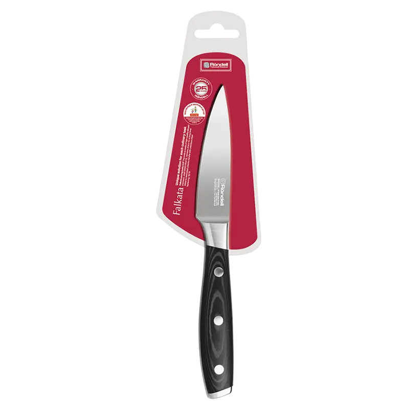 Cuțit pentru curățarea legumelor Rondell RD-330 Falkata Negru
