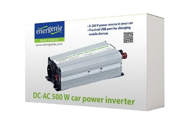 Автомобильный инвертор Energenie EG-PWC-033 Серебристый