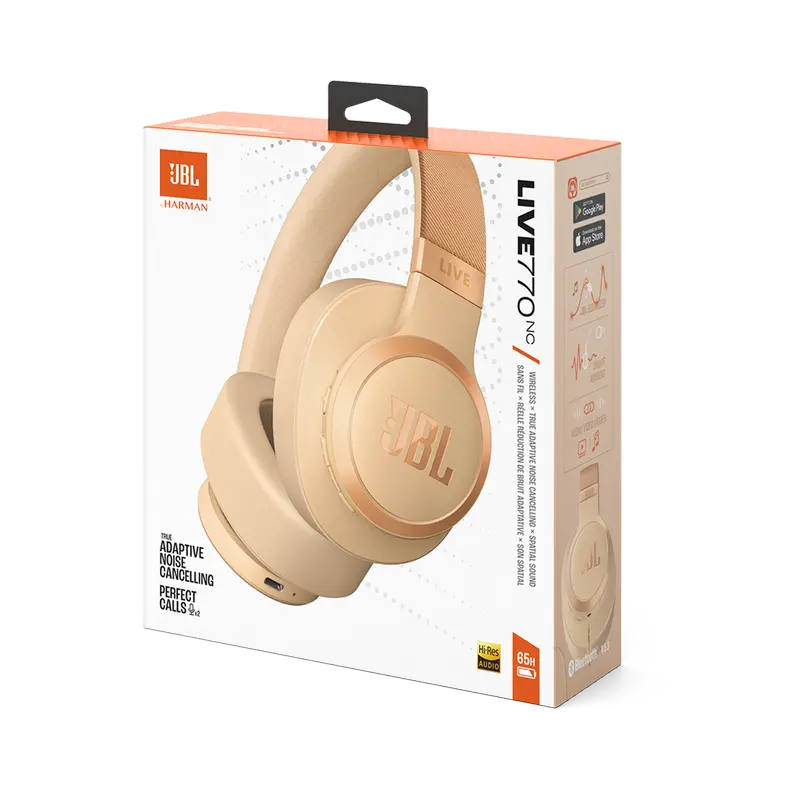 Наушники JBL LIVE770NC Sand