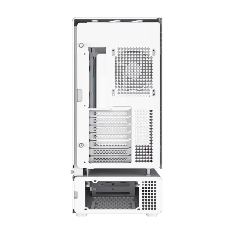 Carcasă PC Gamemax N80 WH Midi-Tower Alb