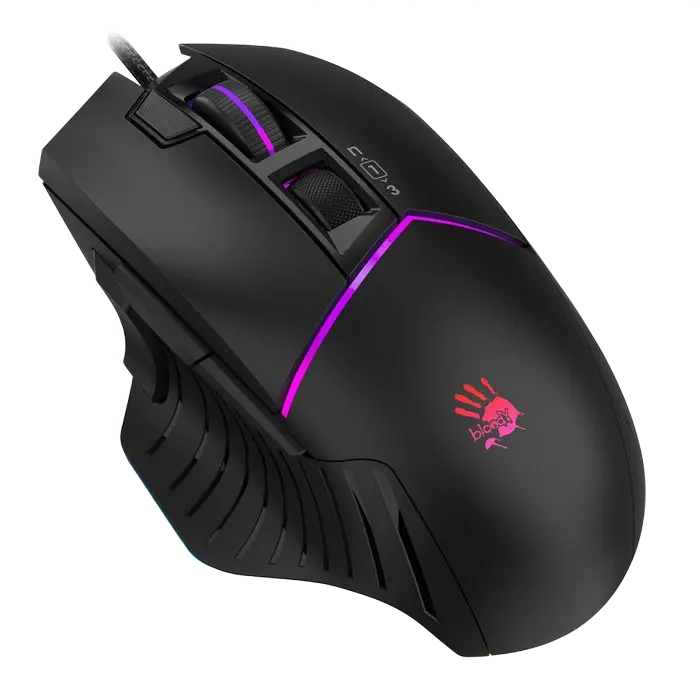 Игровая мышь Bloody W95 Max Проводное Чёрный