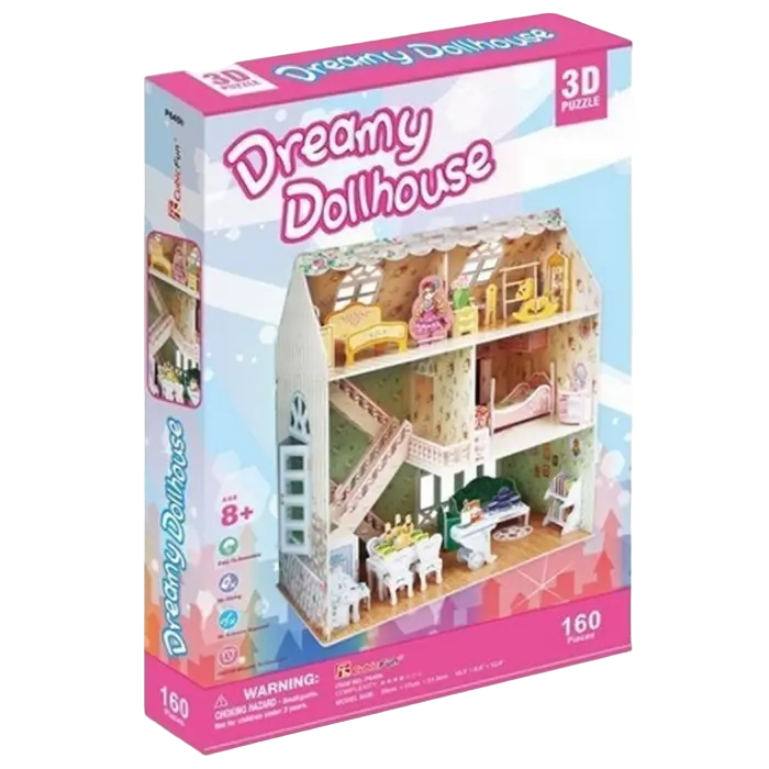 Puzzle 3D CubicFun Dreamy Dollhouse