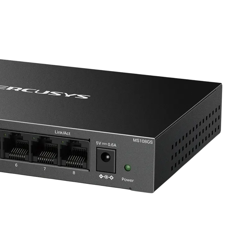 Сетевой коммутатор MERCUSYS MS108GS Черный