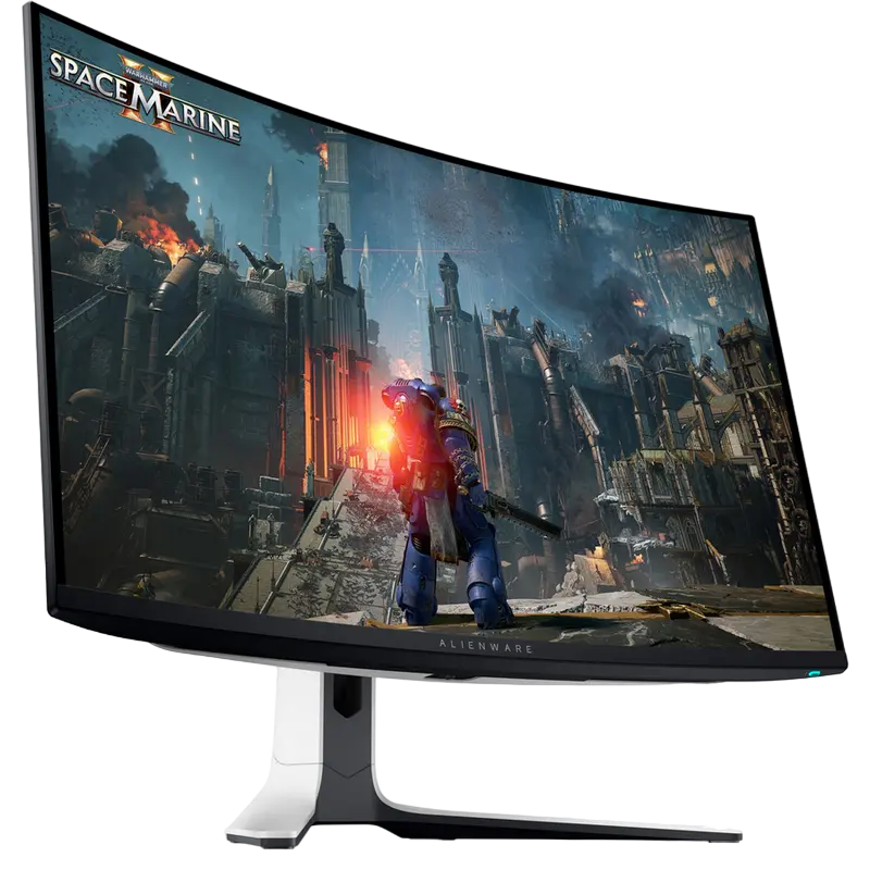 Игровой монитор DELL AW3225QF Черный | Белый