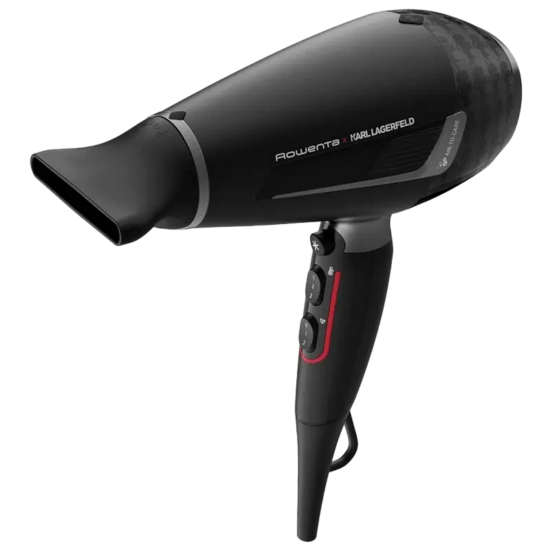 Фен Rowenta Karl Lagerfeld Чёрный