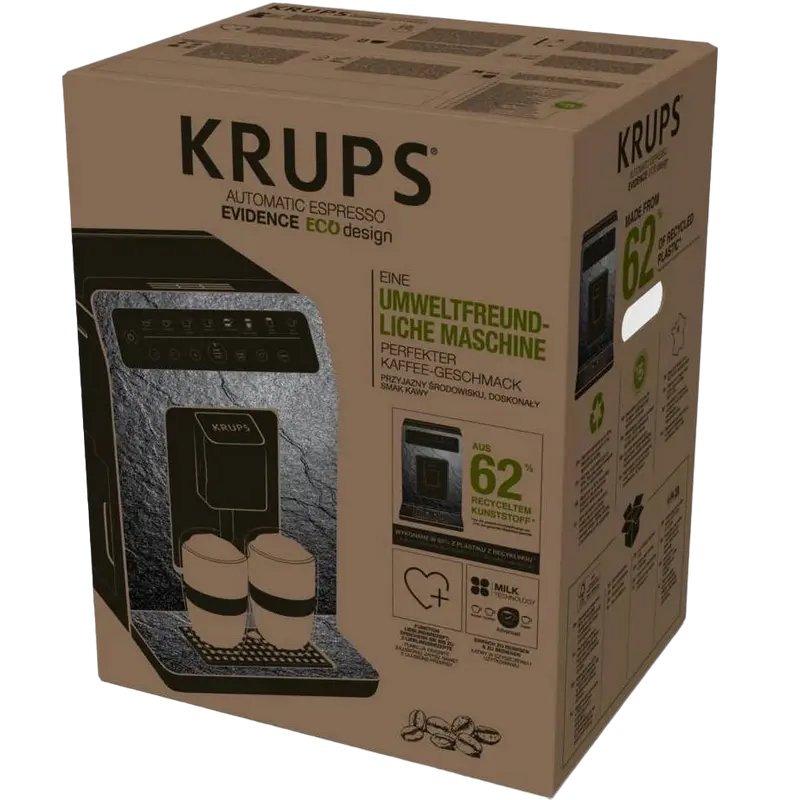 Кофемашина Krups EA897B10 Черный